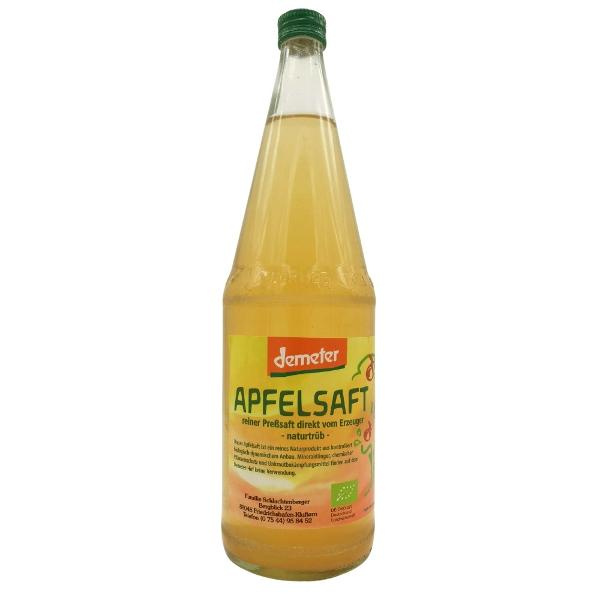 Produktfoto zu Apfelsaft 1l, Schlachtenberger