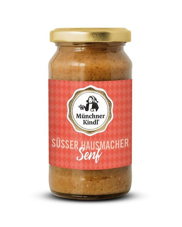 Produktfoto zu Münchner Kindl Hausmacher Senf süß 200 ml