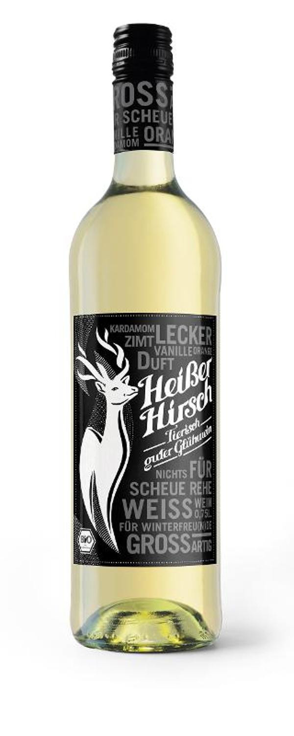 Produktfoto zu Heißer Hirsch weißer Gühwein 0,75l