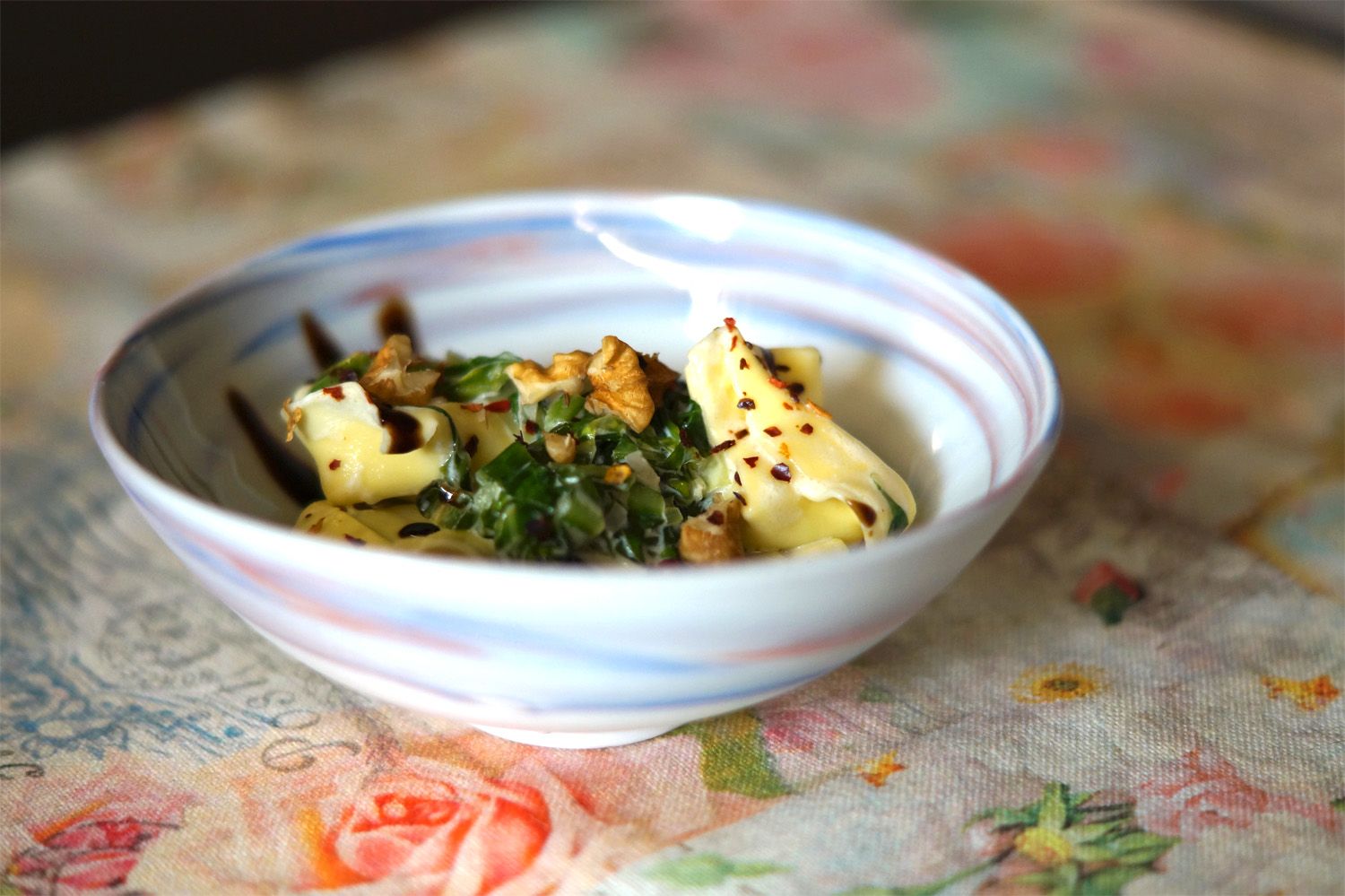 Rezeptbild für Tortelloni mit sahnigem Zuckerhut