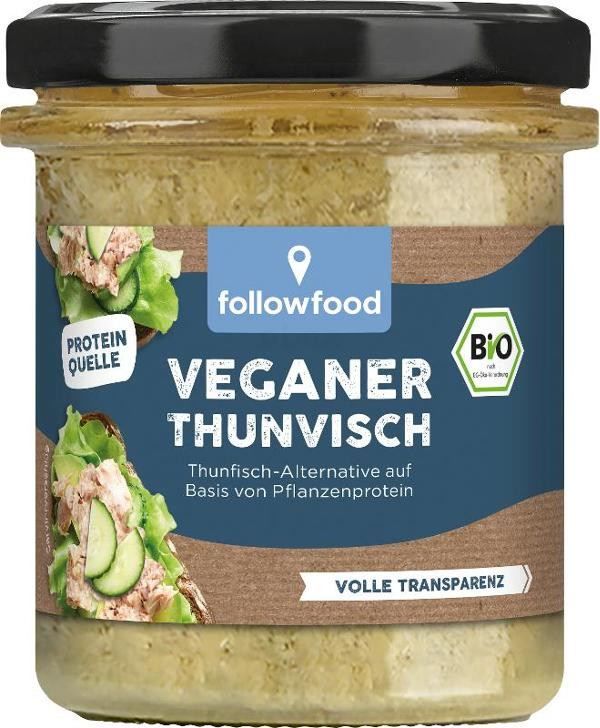 Produktfoto zu Veganer Thunvisch in Öl 180g