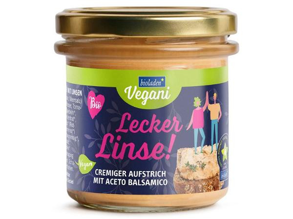 Produktfoto zu Brotaufstrich Lecker Linse, 135g