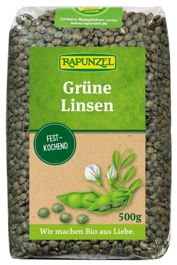 Produktfoto zu Linsen grün 500g