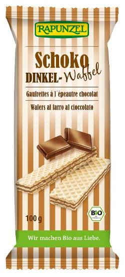 Produktfoto zu Dinkel-Waffeln Schoko 100g