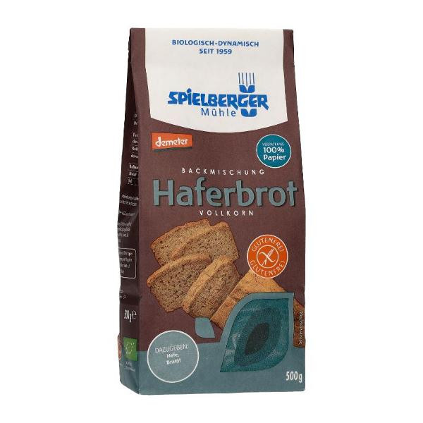 Produktfoto zu Backmischung Haferbrot glutenfrei, 500g