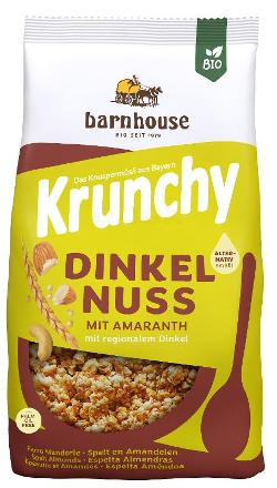 Produktfoto zu Amaranth Dinkel-Nuss Krunchy 375 g