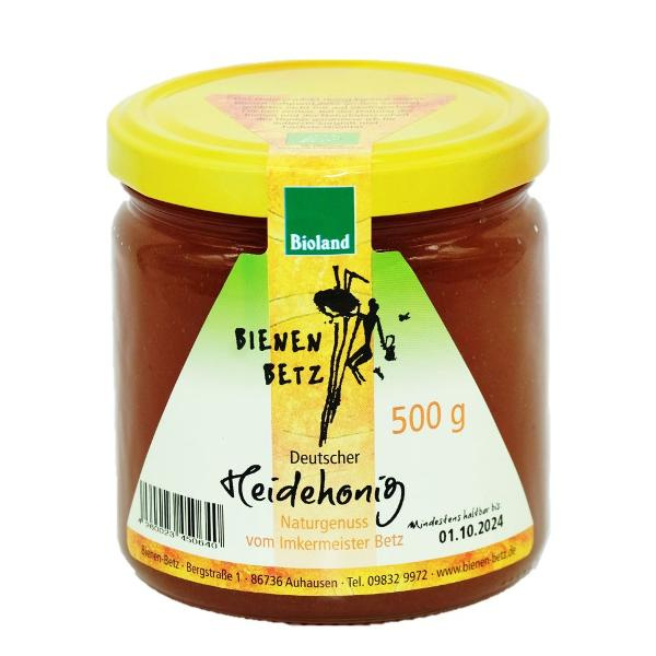 Produktfoto zu Heidehonig 500g