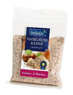 Produktfoto zu Haselnusskerne natur gemahlen, 100g