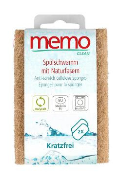 Produktfoto zu Spülschwamm kratzfrei aus Recyclingmaterial, 2 Stück