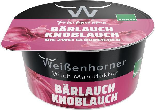 Produktfoto zu Frischecreme Bärlauch-Knoblauch, 150g