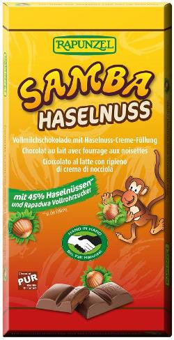 Produktfoto zu Samba Haselnuss Schokolade 90g