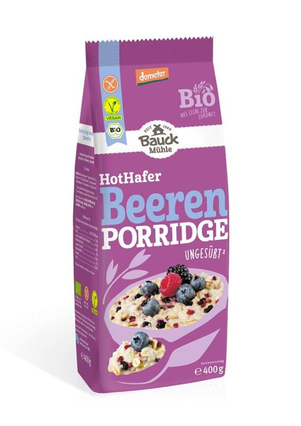 Produktfoto zu Hot Hafer Beeren Porridge glutenfrei 400g