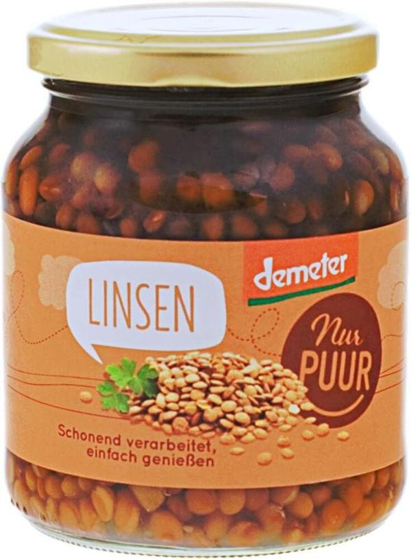 Produktfoto zu Linsen im Glas, 360g