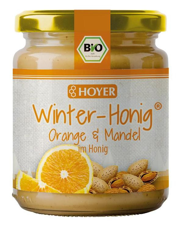 Produktfoto zu Winter-Honig Orange Mandel 250g