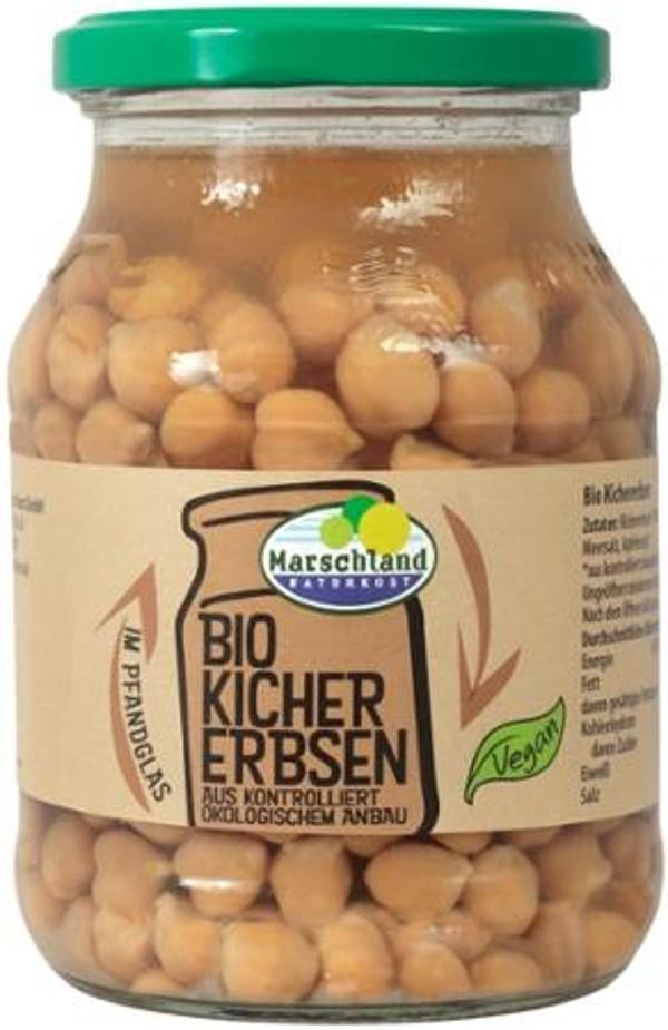 Produktfoto zu Kichererbsen tafelfertig, 540ml