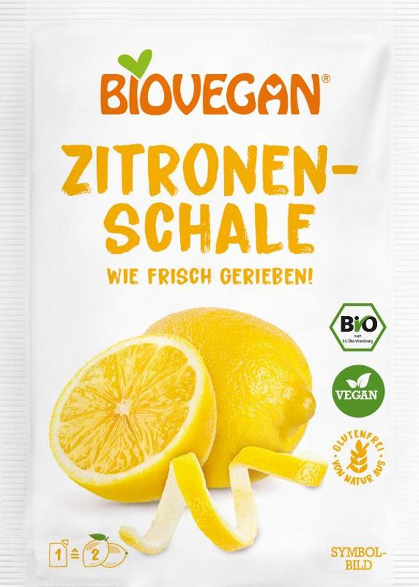 Produktfoto zu Zitronenschale gerieben, 9g