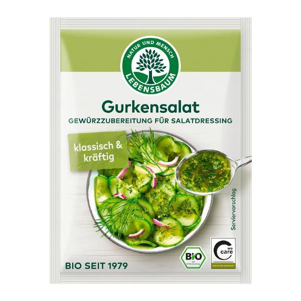 Produktfoto zu Salatdressing Gurkensalat 3x5g