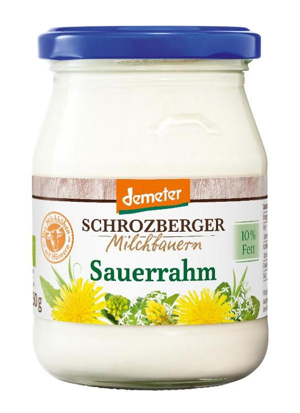 Produktfoto zu Sauerrahm 10%, 250g Glas