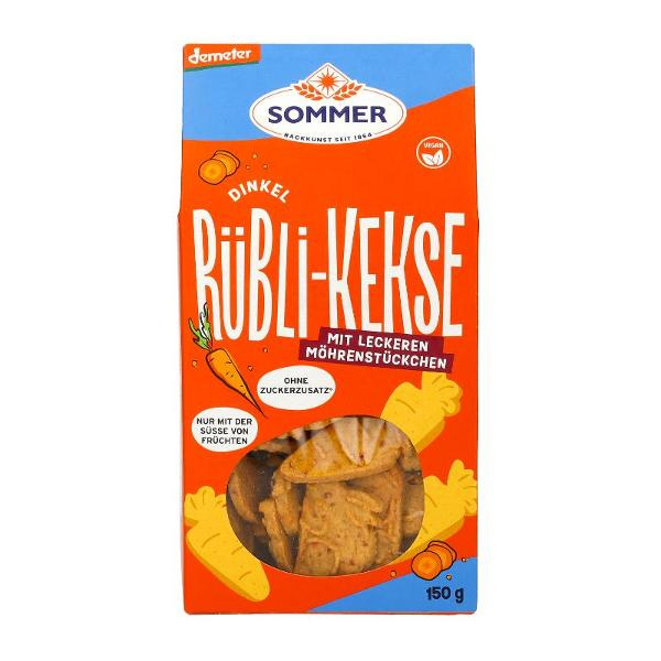 Produktfoto zu Dinkel Rübli-Kekse, 150g