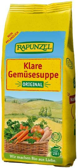 Produktfoto zu Klare Gemüsesuppe Nachfüllpackung 500g