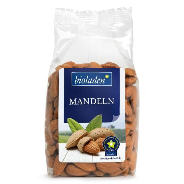 Produktfoto zu Mandeln ganz ungeschält 250g