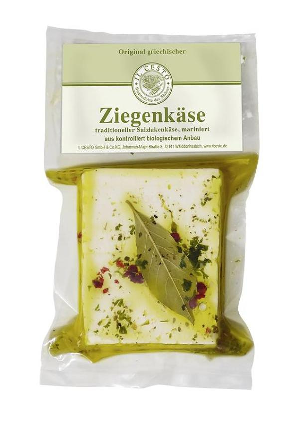 Produktfoto zu Griechischer Ziegenkäse mariniert 175g