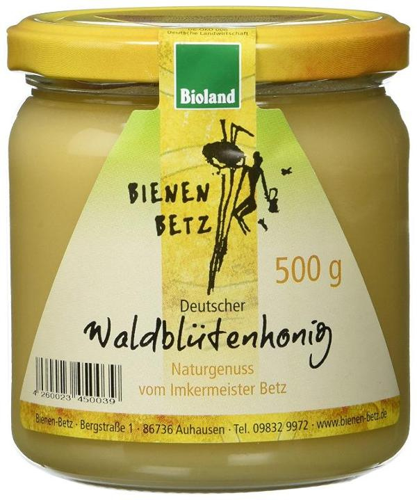 Produktfoto zu Waldblütenhonig  500g