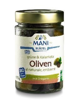 Produktfoto zu Olivenmix al Naturale, 175g