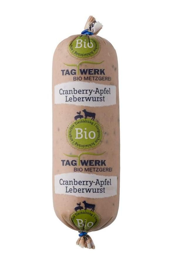 Produktfoto zu Leberwurst Cranberry-Apfel, 150g