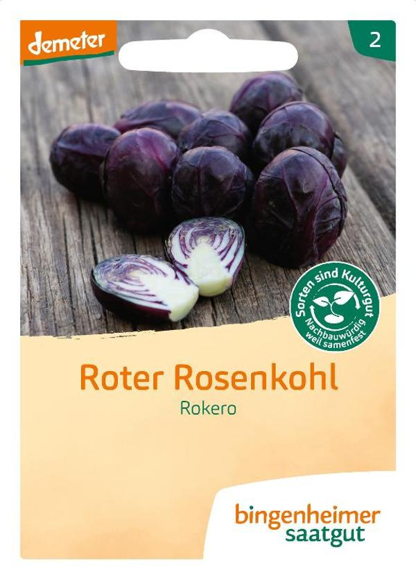 Produktfoto zu Saatgut, Roter Rosenkohl