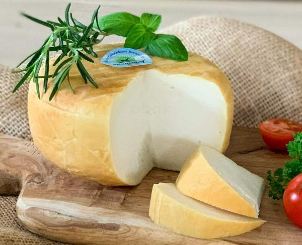 Produktfoto zu Demeter Ziegenkäse geraucht