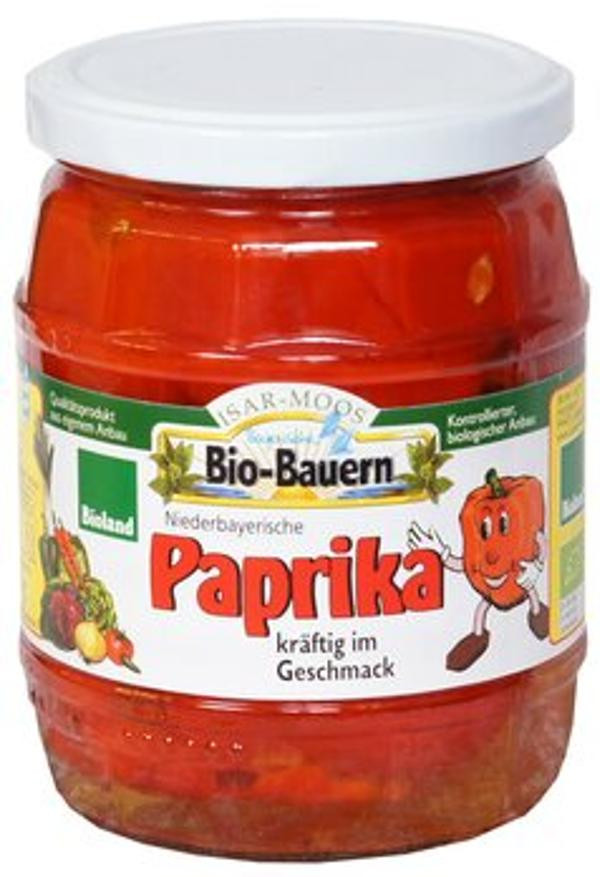 Produktfoto zu Paprika rot im Glas 520g