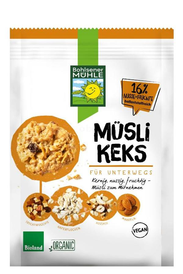 Produktfoto zu Müsli Keks für unterwegs, 150g