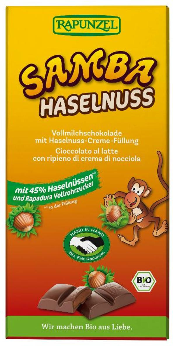 Produktfoto zu Samba Haselnuss Schokolade 90g