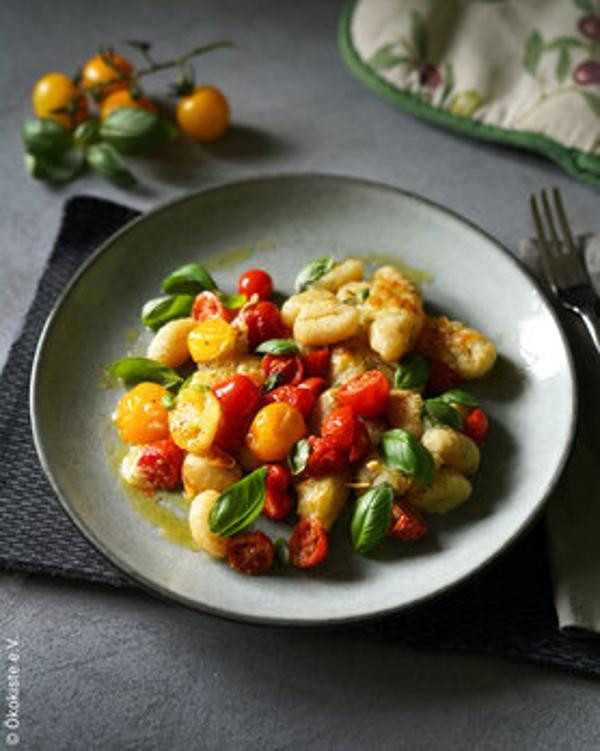 Produktfoto zu Rezept Gnocchi Caprese