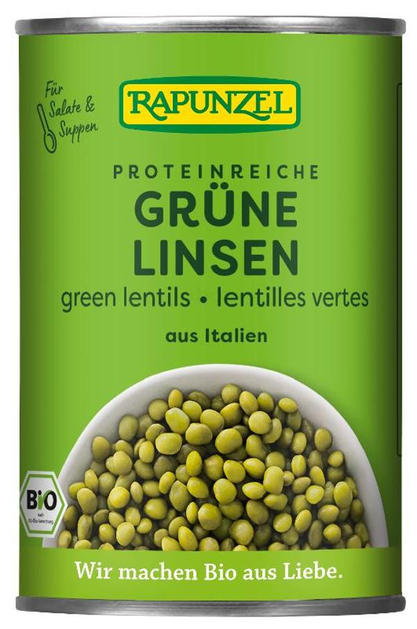 Produktfoto zu Grüne Linsen Dose 400g