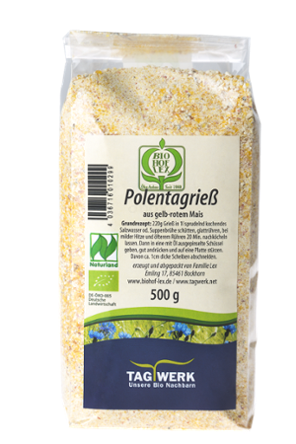 Produktfoto zu Polentagrieß Bayern, 500g