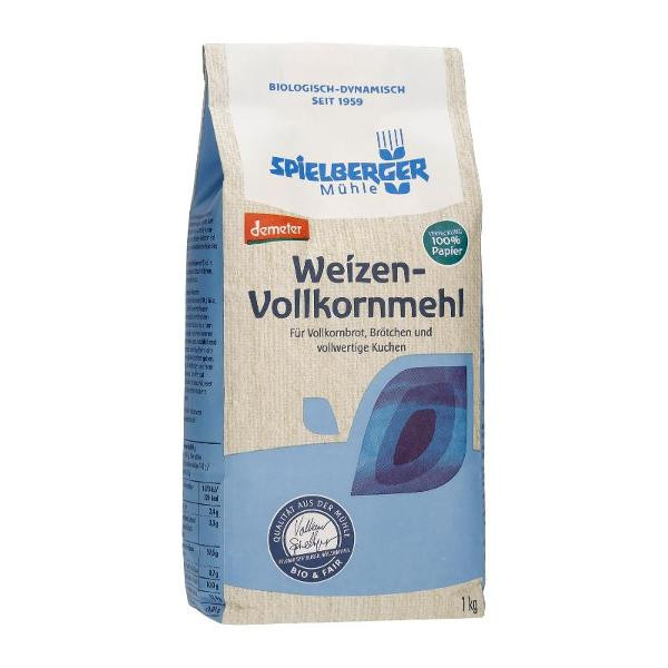 Produktfoto zu Weizenvollkornmehl  1kg