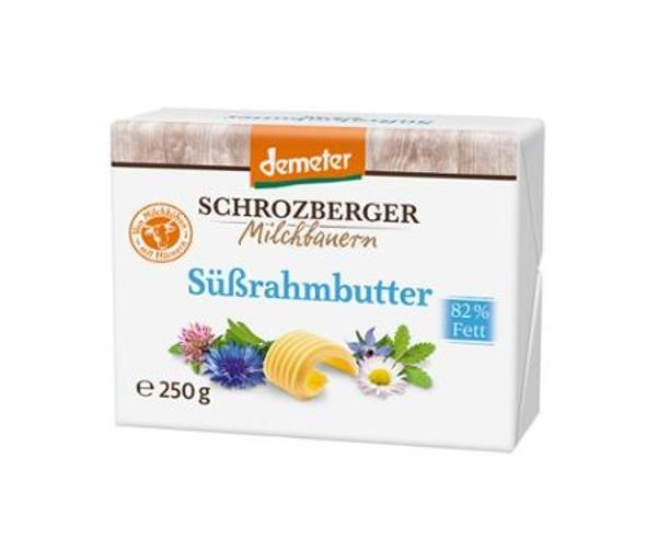 Produktfoto zu Demeter Süßrahmbutter 250g