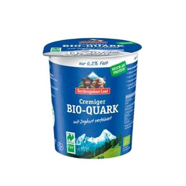 Produktfoto zu Cremiger Quark 0,2%, 350g