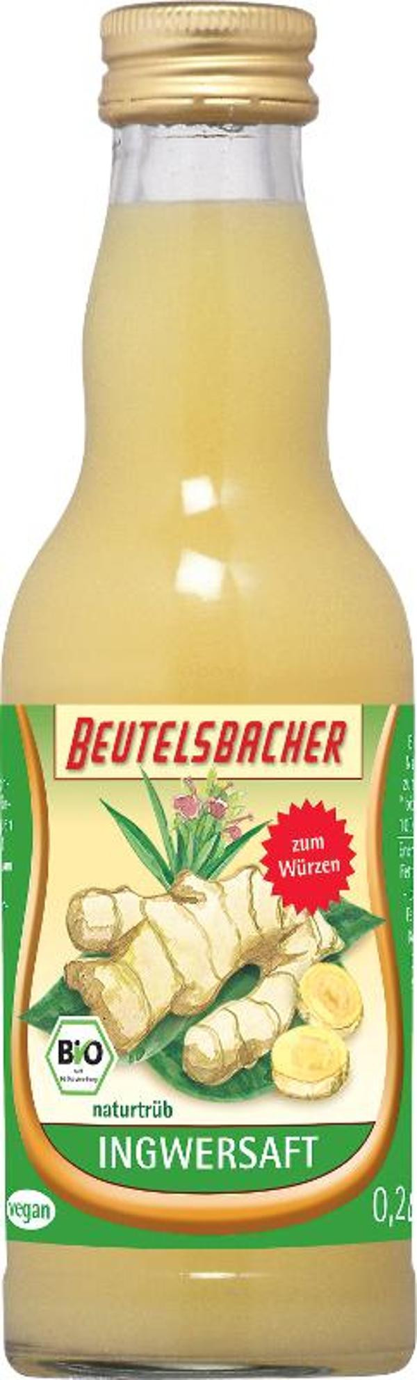 Produktfoto zu Ingwersaft, 0,2l