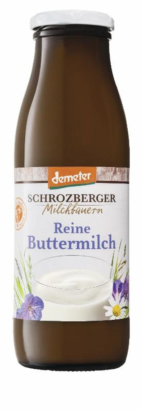 Produktfoto zu Buttermilch 0,5l Flasche