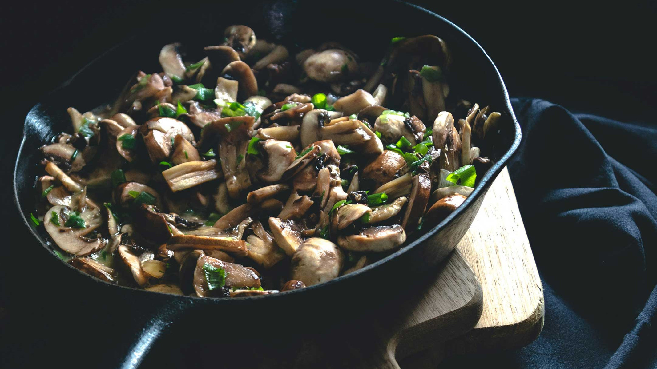 Rezeptbild für Schupfnudeln in Champignonrahmsoße