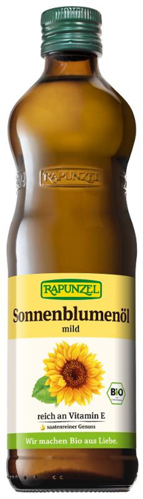 Produktfoto zu Sonnenblumenöl mild 0,5l