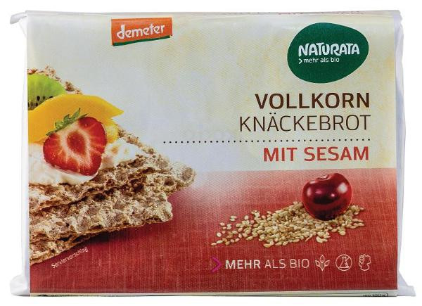 Produktfoto zu Sesam Knäckebrot, 250g