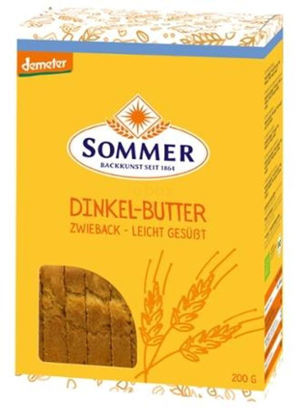 Produktfoto zu Dinkel Butter Zwieback 200g