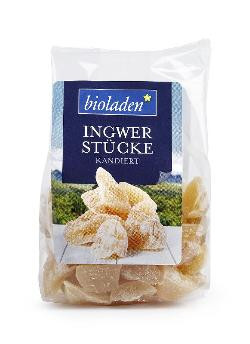 Produktfoto zu Ingwerstücke kandiert 150g