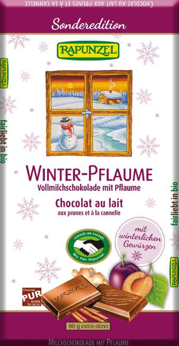 Produktfoto zu Schokolade Winter-Pflaume 80g