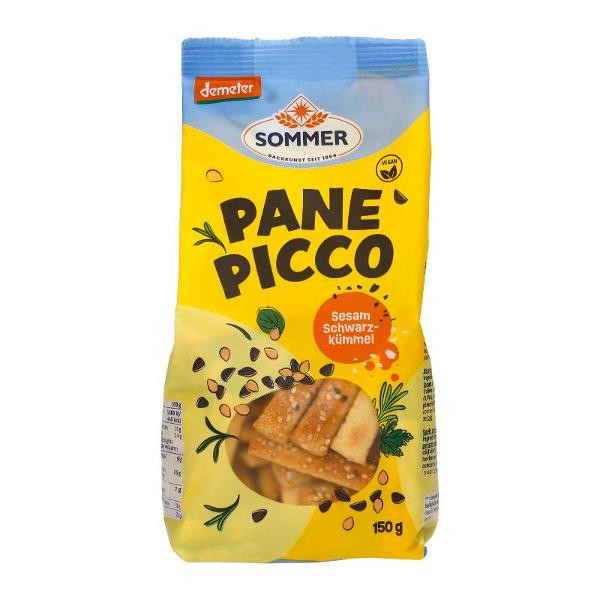 Produktfoto zu Pane Picco Sesam & Schwarzkümmel 150g