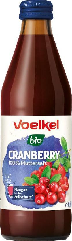 Produktfoto zu Cranberrysaft pur, 330ml